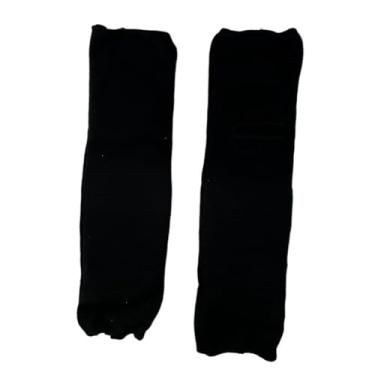 Imagem de Dynwave Caneleiras do peito do pé, guardas de panturrilha, par de protetores de pernas e pés para homens e mulheres, equipamento de proteção de karatê para, preto S