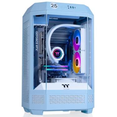 Imagem de Thermaltake LCGS Reactor 7870TH Desktop para jogos (AMD Ryzen™ 7 7800X3D, 32GB 6400MT/s DDR5 RGB Memory, NVIDIA GeForce® RTX 5070 Ti, 2TB NVMe M.2, WiFi, Windows 11) T3HB-B850-57T-LCS