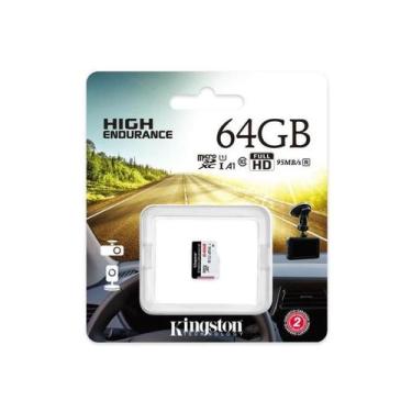 Imagem de Cartao Micro Sd 64Gb Kingston Endurance Classe 10 Sdce/64Gb