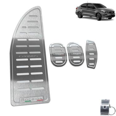 Imagem de Descanso Pedaleira Manual Fiat Cronos S- Design Prata