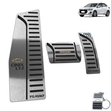 Imagem de Descanso + Pedaleira Automático Onix Turbo LTZ 2020 Preto