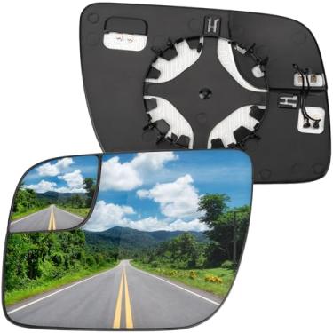 Imagem de LOIYLLEN Substituição do espelho lateral do motorista para Ford Explorer 2011 2012 2013 2014 2015 2016 2017 2018 2019 - Vidro do espelho do lado esquerdo, espelhos retrovisores de vidro com