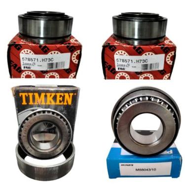 Imagem de Kit 4 Rolamento Diferencial Traseiro Gm Omega 2.0 2.2 4cil - PFI TINKE