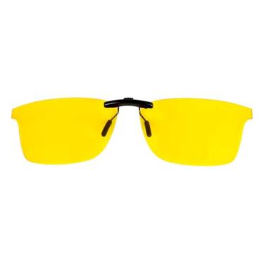 Imagem de Óculos de sol clip-on polarizados para Ray-Ban RX6335 RB6335, Amarelo, 54 X 17