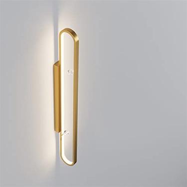 Imagem de Luminária de parede, lustre, lustre LED moderno, iluminação interna dourada, compatível com quarto, sala de estar, sala de jantar, sala de estudo, lustre, lustre de teto moderno para casa, 2