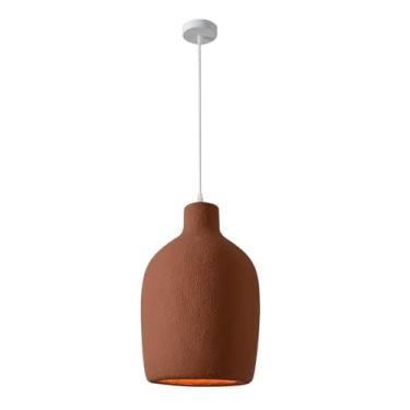 Imagem de Luminária pendente moderna estilo Wabi-Sabi, lustre de teto, luminária de mesa de jantar, luminária nórdica estilo Art Déco para ilha de cozinha, luzes suspensas para restaurante, quarto, lu