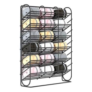 Imagem de Organizador Gaveta Aramado 18 Nichos Colmeia Peças Íntimas Calcinha Meia Cueca Divisória Closet Guarda Roupa Aço Preto