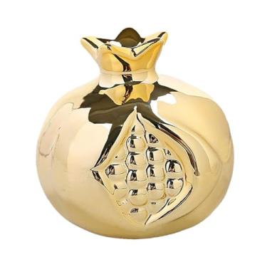 Imagem de predolo Estátua de romã, coleção de estatuetas decorativas, escultura de frutas, enfeite de mesa para prateleira, lareira, sala de estar, armário, L