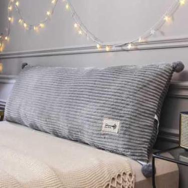 Imagem de Cabeceira Cushio Orther Estilo Europa Log Travesseiro Tatami Back Cushio Assento De Chão Com Encosto Readig Travesseiro Sofá-cama Encosto Louge, A, 1.5m