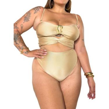 Imagem de Maiô Noronha Com Bojo E Alças Removíveis Argola Orgânica - Maré Maré, 