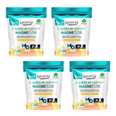 Imagem de 4U Em Pó Magneclor Cloreto de Magnésio P.A Unilife C/500g Cd