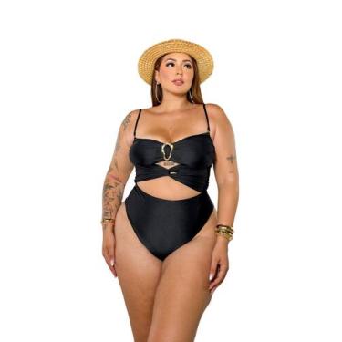 Imagem de Maiô Noronha Com Bojo E Alças Removíveis Argola Orgânica - Maré Maré, 