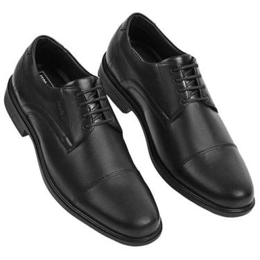 Imagem de Sapato Social Ferracini Bali Preto Masculino, Preto, 42