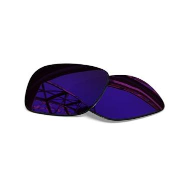 Imagem de SmartVLT Lentes de reposição masculinas roxas Plasma para óculos de sol Oakley Fuel Cell OO9096