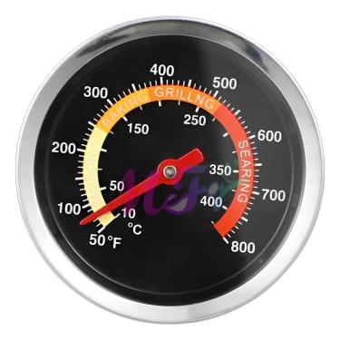 Imagem de 2X Termômetro Para Defumador / Churrasqueira / Forno Hl