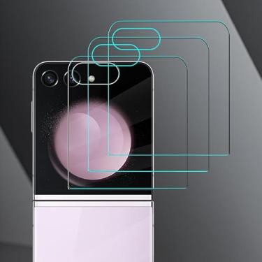Imagem de Protetor de tela frontal transparente 9H para Samsung Galaxy Z Flip 5 Fllip5 5G HD filmes de vidro temperado transparente acessórios ZFlip5