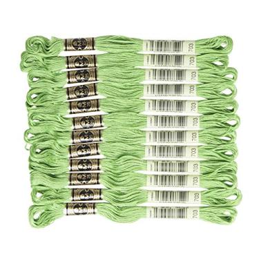 Imagem de DMC 6-Strand Embroidery Cotton Floss, Chartreuse