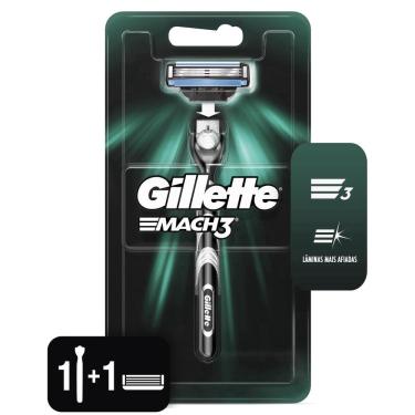 Imagem de Aparelho de Barbear Recarregável Gillette Mach3