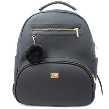 Imagem de Mochila Casteliê Casual Lisa Feminina - Preto - Único-Feminino