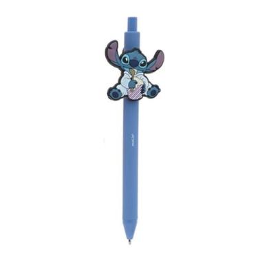 Imagem de Caneta Esferográfica Retrátil Stitch Mingau Azul - Molin - Tendtudo