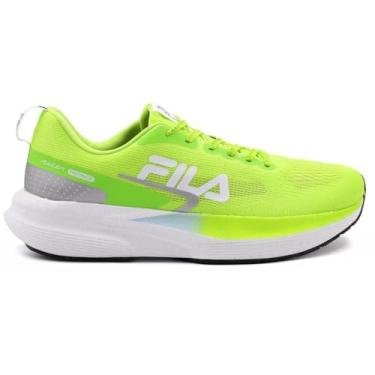 Imagem de Tenis Fila Racer Fastpace Feminino, Acid Lime/Aquamarine/White, 38