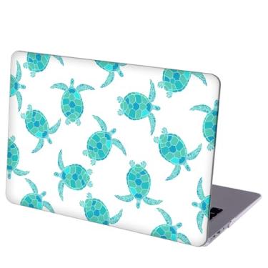 Imagem de Compatível com MacBook Pro de 14 polegadas, capa rígida com capa de teclado e protetor de tela (A2442 M1 / A2779 M2 / A2918 A2992 M3 Pro Max, versão 2021-2024) - Tartarugas marinhas MD4151