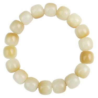 Imagem de Pulseira de miçangas Bodhizi Charred Bodhi Root 11x12mm para homens