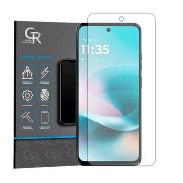 Imagem de Película Hidrogel HD Frontal Para Motorola Moto G67 Power - GR Global 