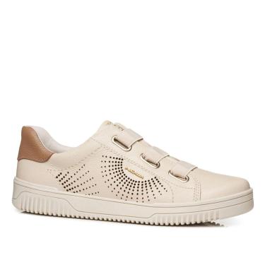 Imagem de Tênis Pegada Feminino em Couro Off White 211802-02-Feminino