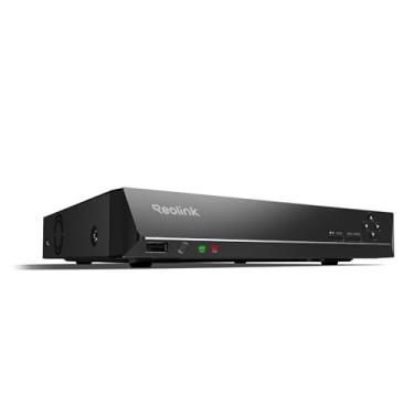 Imagem de REOLINK 4K PoE 16 canais PoE NVR, gravador de vídeo do sistema de câmeras de segurança doméstica para câmeras IP Reolink, disco rígido pré-instalado de 3 TB (até 12 TB), gravação de vigilância 4K/5MP/4MP/HD 24/7, RLN16-410