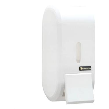 Imagem de 2X Premisse Porta Sabonete Líquido Branco