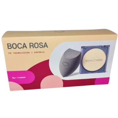 Imagem de BOCA ROSA KIT ESPONJA MAQ+PO TRANSLUCIDO CUSCUZ