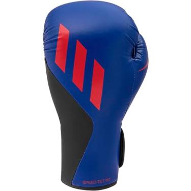 Imagem de adidas Speed TILT 150 - with New Tilt Technology - for Men, Women, Unisex - for Boxing, Punching Bag, Kickboxing, MMA, and Training - (Royal/Met Black/Solar Red, 8oz)