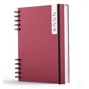 Imagem de Agenda Diária - Capa Dura - Negocios - Capa Bordô