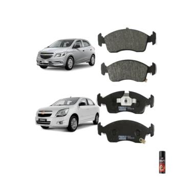 Imagem de Kit Pastilha de Freio Cobalt/Onix/Prisma 12> + Orbi Anti Chios 200ml