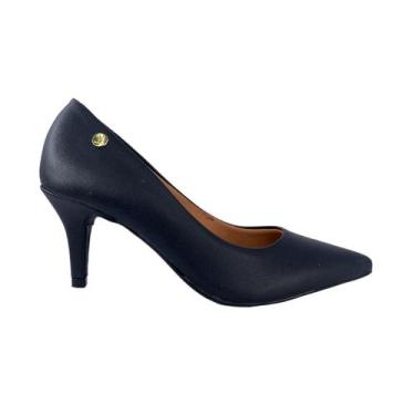 Imagem de Sapato Feminino Salto Medio Vizzano Pelica e Verniz 1185702, Preto, 37