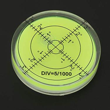 Imagem de Bolha de nível redondo de 60 mm com escala clara, ferramenta de medição de nível para plataforma de câmera, balança eletrônica, calibração horizontal