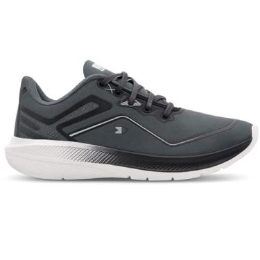 Imagem de Tênis Sandrini Masculino Aero Run Sport Academia Conforto (Grafite, BR, Adulto, Numérico, 36)