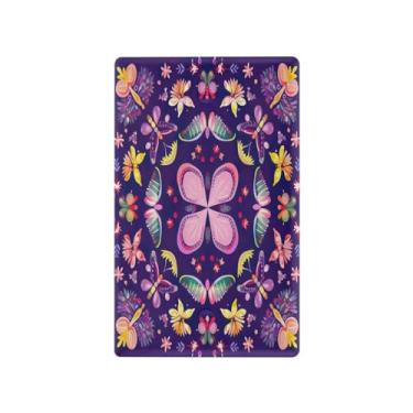 Imagem de Wassud Placa de cobertura de interruptor de luz com padrão quadrado colorido, capas de tomadas duplex, placa de parede decorativa, decoração de casa, sala de estar, quarto