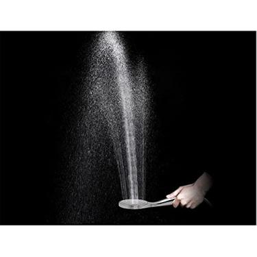 Imagem de YYBOES Chuveiro cabeça de chuveiro filtro de chuveiro elétrico cabeça de chuveiro chuveiro de alta pressão para aumentar a pressão Abs engrossado multicamadas galvanoplastia integrada Plu