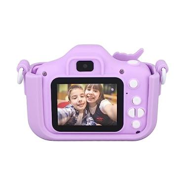 Imagem de HEEPDD Câmera Infantil, Brinquedo Com Cartão de Memória de 32 GB para Crianças de 3 a 12 Anos, Câmera Dupla, Eletrodomésticos Com de Vídeo 1080P (Roxo)