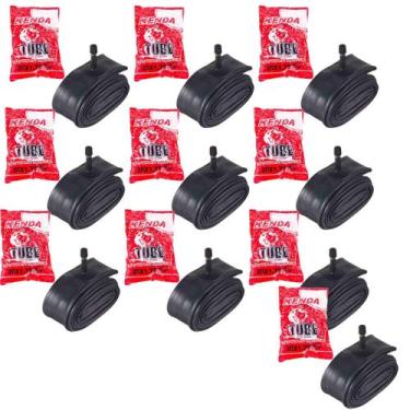 Imagem de Kit 10 Camara De Ar Bike Bmx Aro 20 X 1.75 / 2.125 Schrader Kenda