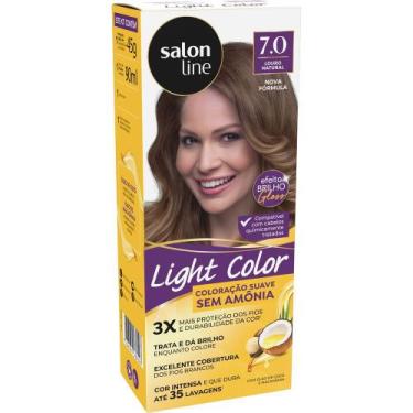 Imagem de Coloração Suave Light 7.0 Color Louro Natural Salon Line