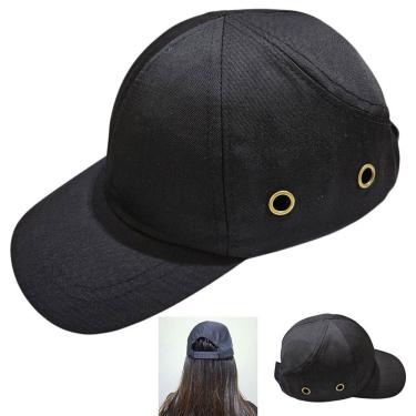 Imagem de Bone Com Capacete Epi Obra Segurança Do Trabalho Casquete Reparo Construçao Oficina Proteçao Resistente