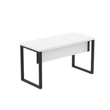 Imagem de Mesa Escritório 1500x600x750mm M150-60pe40tub Branco-preto
