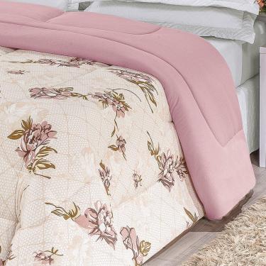 Imagem de Edredom Dupla Face 2,80m x 2,40 Quality 01 Peça - Rosê