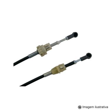 Imagem de Cabo de Comando de Câmbio Novo Palio 1.0 MPI Fire Evo 8V Flex 13 ... Novo Uno Vivance / Way 1.0 MPI Fire Evo 8V 11 ... Engate 1080mm