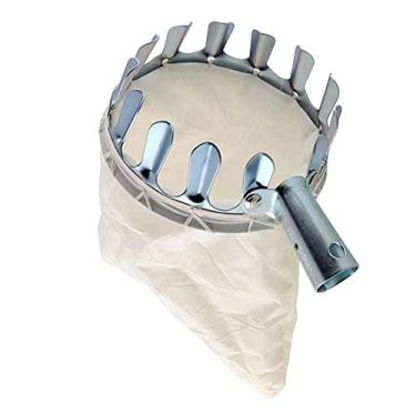 Imagem de Coletor de Frutas Altitude com Sacola Ferramenta Portátil Metal para Colheita Jardim Fazenda Cesto Captura Maçãs Citrus Pera Laranja Pêssego Pequenas não incluso