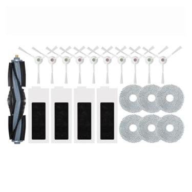 Imagem de Compatible With Ecovacs Deebot T20 OMNI/T20/T20e/T20 Pro Accessories Main Side Brush Mop Cloth HEPA Filter Dust Bag Replacement Spare Parts(21pcs)