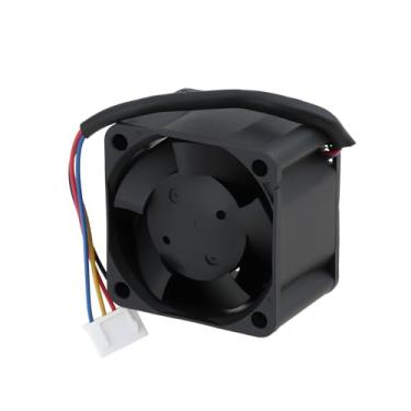 Imagem de Micro Traders Ventoinha de resfriamento de 4 pinos EFC-04G12W-BP01 DC12V 1,00A para computador 40x28mm